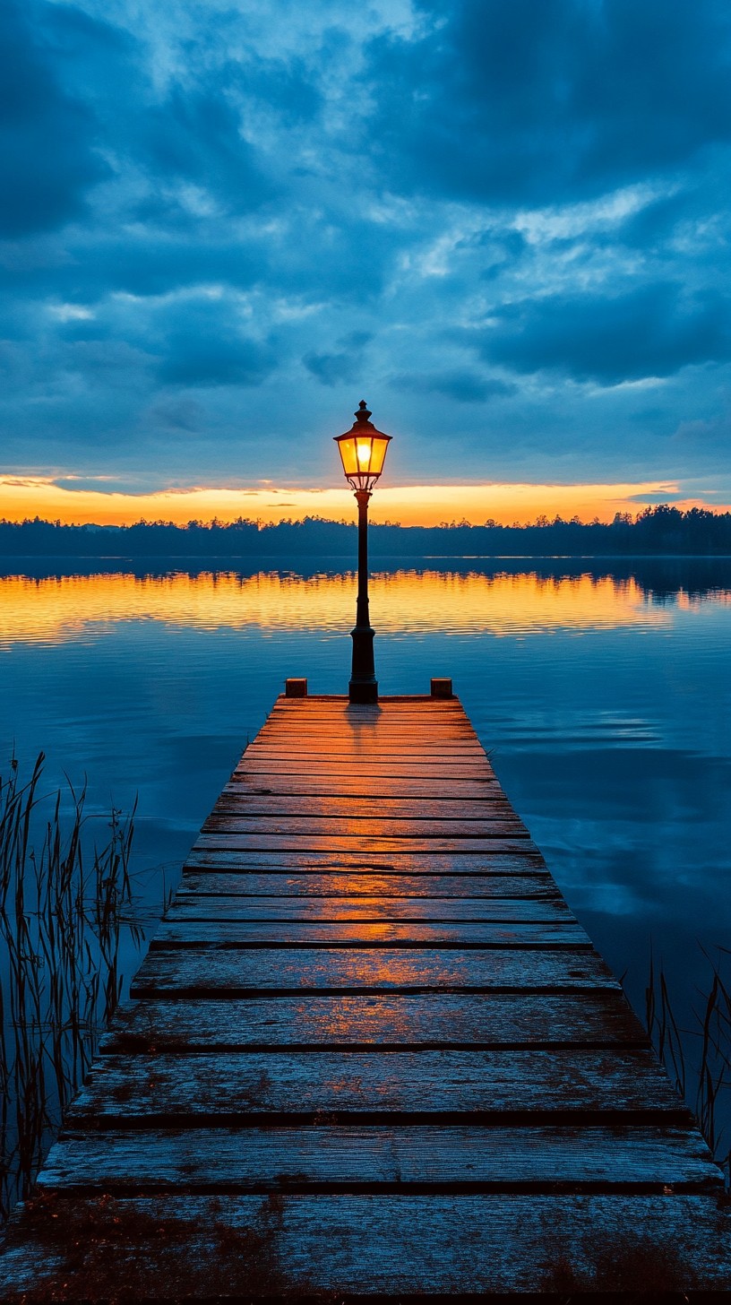 Photo by <a href="https://stockcake.com/i/twilight-lake-dock_1219694_465704">Stockcake</a>